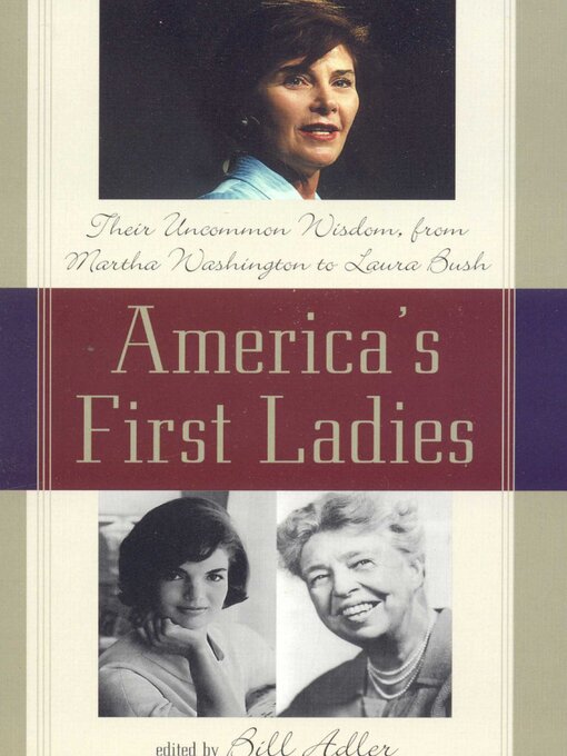 Title details for America's First Ladies by Bill Adler - Available